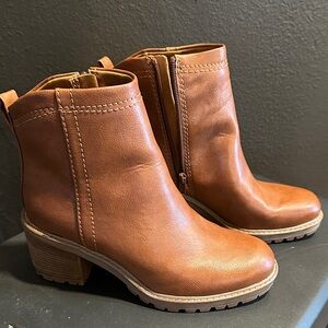Zodiac Tan Ankle Boots